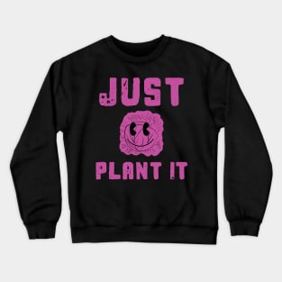 Just Plant It Red Cabbage Crewneck Sweatshirt